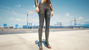 High boot pants