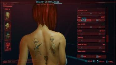 Moxes body tattoos for women