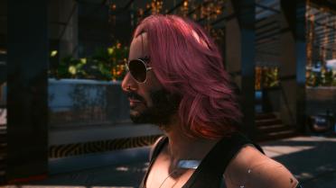 Johnny Dyeing Hair