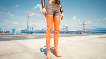 High boot pants