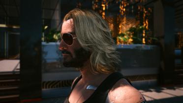 Johnny Dyeing Hair