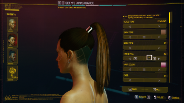 Gradient hair color package