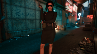 Militech agent clothing