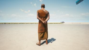 Monk clothing bag