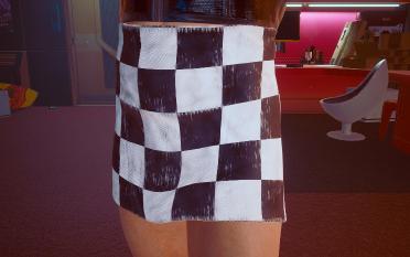 Men's V mini skirt