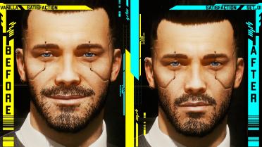Expressive male V