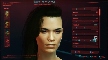Realistic eyes