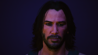 Johnny Silverhand texture editor
