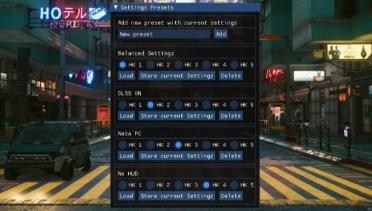 Settings manager