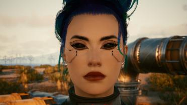 Koralina's new eyebrows