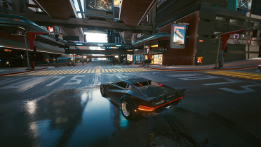 Wet road