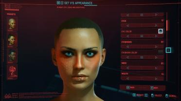 Collection of cyberpunk eyebrows