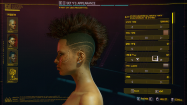 Gradient hair color package