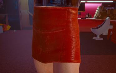 Men's V mini skirt