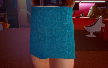Men's V mini skirt