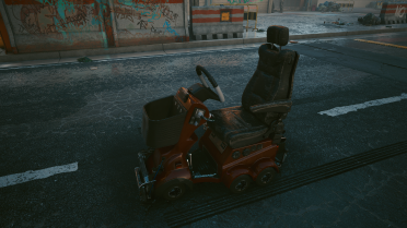 Driving scooter