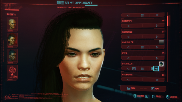 Realistic eyes
