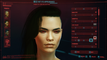 Realistic eyes