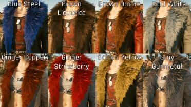 River's colorful jacket