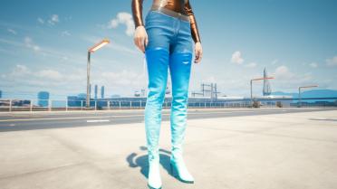 High boot pants