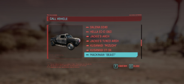 All player vehicles