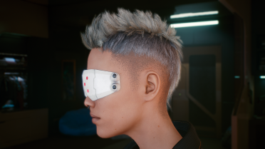 Shorter tailless mouse haircut