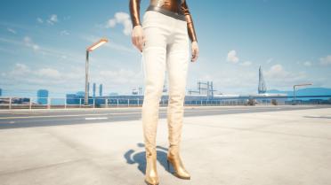 High boot pants
