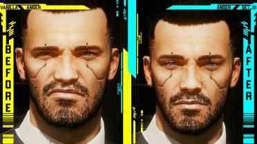 Expressive male V