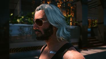 Johnny Dyeing Hair