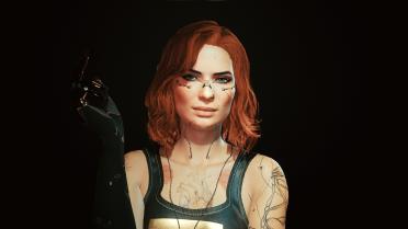 Black Widow Hairstyle