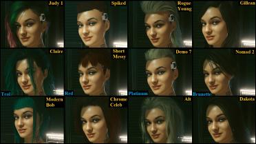 Judy-alternative face and hair