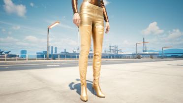 High boot pants