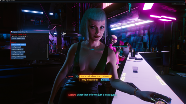 Appearance Menu Mod