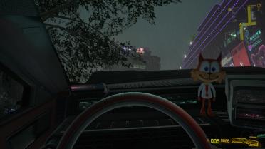 Bubsy Paw-bblehead (car interior decoration)