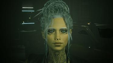 Panam's hair