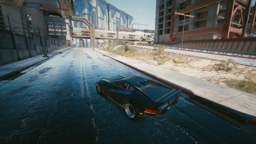 Wet road