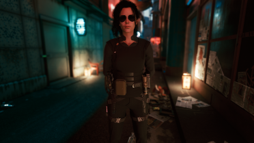 Militech agent clothing