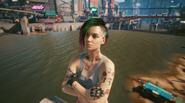 Judy NPC changed to V