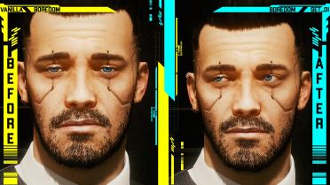 Expressive male V