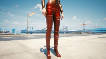 High boot pants