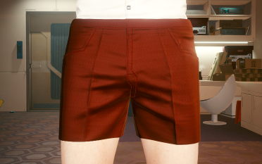 Men's V suit shorts