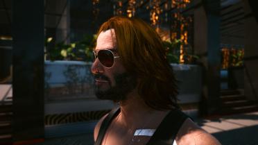 Johnny Dyeing Hair