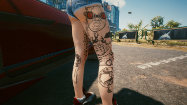 Bad Lines Larry's Ignorance Tattoo