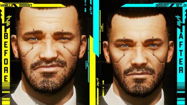 Expressive male V