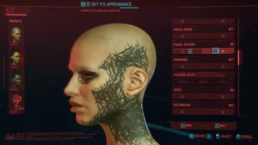 Brutal black tattoo