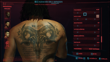 Body tattoo 03 replacement