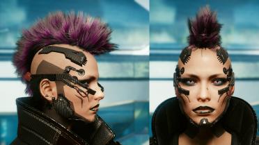 Mohawk hairstyle