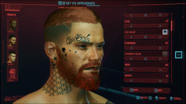 Cry Baby Lil Peep Facial Tattoo
