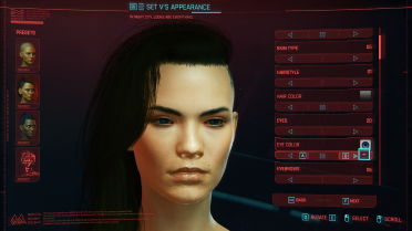 Realistic eyes