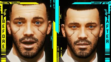 Expressive male V